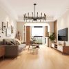 24-Light Black Gold Chandelier, 37.63" Modern Farmhouse Chandelier for Dining Room Over Table, Large Candle Chandelier for Living Room, Foyer