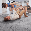 MARFI Collection 6X9 Ivory / Sand / Abstract Area Rug