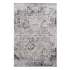 PAYAS Collection 6X9 Cream / Anthracite / Traditional Area Rug
