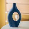 Hollow Ceramic Vase Set of 2