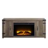 Rustic Oak Fireplace