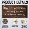 Bless the Food Before Us Wall Decor, Rustic Hanging Wooden Signs, Farmhouse Kitchen Dining Room Wall Decor, Christian Bible Verse Wall Art