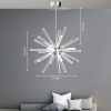 24-Light Modern LED Sputnik Chandelier