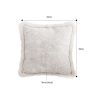 17.7in French Jacquard Woven Pillow Cover â€“ Peony Floral Decorative Throw Pillow Case