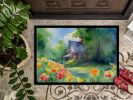 Mayflower Watercolor Doormat – Non-Slip & Washable