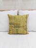 18 X 18 boho Pillow cover | Embroidered cotton Pillow cover | Bedroom decor pillowcase