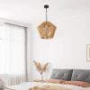 Boho Farmhouse Rope Pendant Light