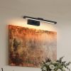 Battery Operated LED Picture Light with Remote – Black