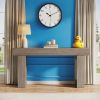 Long Wooden Console Table – Sofa Table for Behind Couch