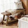 Entrance bench, dining table seat, long bench with shoe storage space