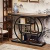 Console Table with Storage Shelf for Entryway & Living Room