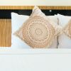 19.7in Moon Cotton Throw Pillow Cover â€“ Soft and Decorative Cushion Case for Sofa, Bed, Living Room, or Home DÃ©cor Accent