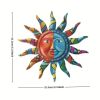 Metal Sun Wall Decor – Decorative Hanging Art