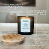 (4 pack) Soft Cashmere Amber Scented 2-Wick Frosted Jar Candle 12oz.