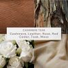 (4 pack)Warm Leathered Amber Scented 2-Wick Frosted Jar Candle 12oz.