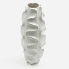 Handcrafted Wooden Decorative Flower Vase â€“ Sustainable & Stylish Accent Piece-5.5X5.5X15.5"