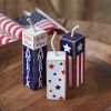 Rustic Wooden Firecracker Decor Set of 3