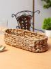 Seagrass Oval Bread Basket – Natural Fiber