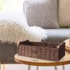 Round Paper Rope Storage Basket with Handles