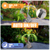 Solar Elephant Fountain Statue with LED Light – Garden Decor