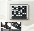 Wall mounted metal connection-4 game, with acrylic disc game, suitable for decorating the game room for 2 players