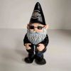 Biker Gnome Garden Statue Decor