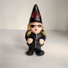 Biker Gnome Garden Statue Decor