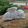 Angel Pet Memorial Garden Statue for Dog & Cat