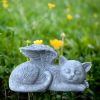 Angel Pet Memorial Garden Statue for Dog & Cat