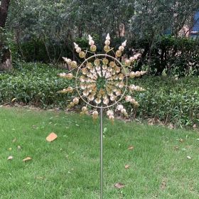 Metal Wind Spinner Garden Decor – Kinetic Windmill (model: CX102)