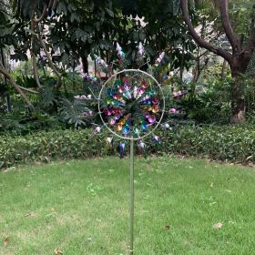 Metal Wind Spinner Garden Decor – Kinetic Windmill (model: CX104)