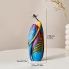 Abstract Woman Sculpture – Colorful Modern Figurine