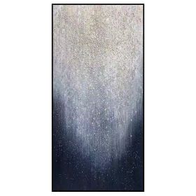 Large Size Hand Painted Oil Painting On Canvas Stars Shine Modern Home Decor Abstract Wall Art Picture For Living Room Gift (size: 50x100cm)