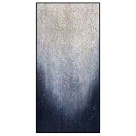 Large Size Hand Painted Oil Painting On Canvas Stars Shine Modern Home Decor Abstract Wall Art Picture For Living Room Gift (size: 70x140cm)