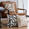 Tufted Nordic throw pillow cover