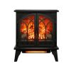24 inch 3D Flame Electric Infrared Quartz Fireplace Stove with remote control