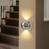 LED Modern Indoor Wall Light with Motion Sensor 3 Color Modes 2700K/4500K/6500K USB Rechargeable Magnetic Portable Wall Sconce for Living Room Bedroom