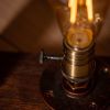 Cosmos Steampunk Handmade Vintage Adjustable Pipe Lamp