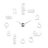 "Jumbo Minimalist Wall Clock â€“ No Frame Silent Quartz Clock for Home Decor"