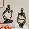 Nordic Abstract Thinker Statue Decor